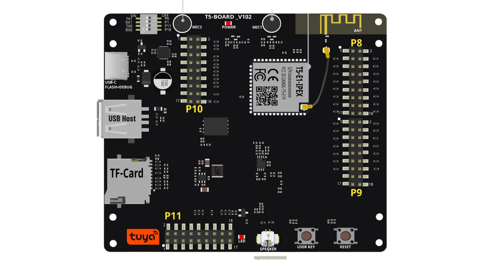 Tuya T5 Board 官方图