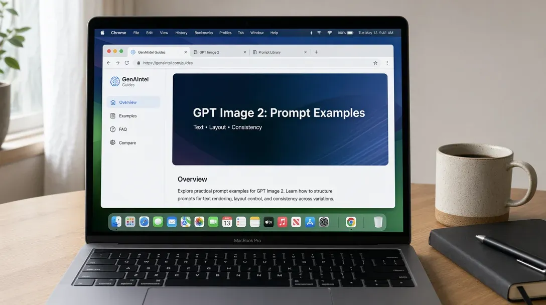 演示图 4:写实 MacBook 界面