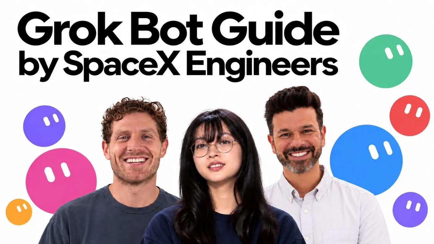 官方封面:Grok Bot Guide by SpaceX Engineers