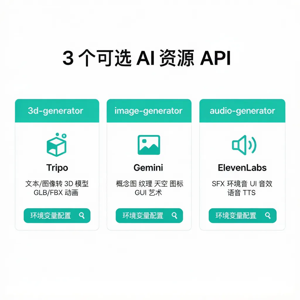 3个AI资源API