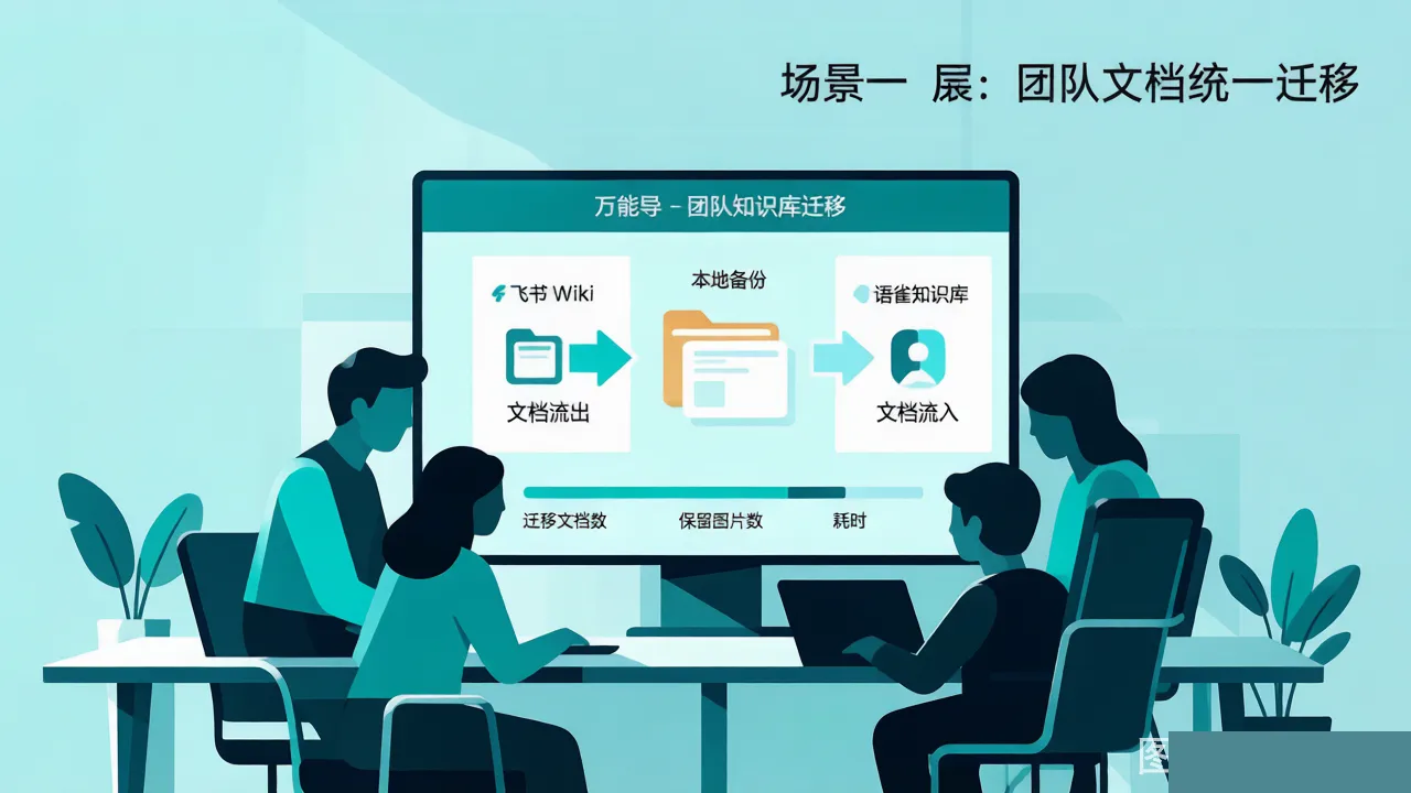 场景一：团队文档统一迁移